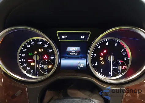 2015 Mercedes-Benz Gl 450 4Matic из США, поврежденный, VIN 4JGDF6EE2FA516835